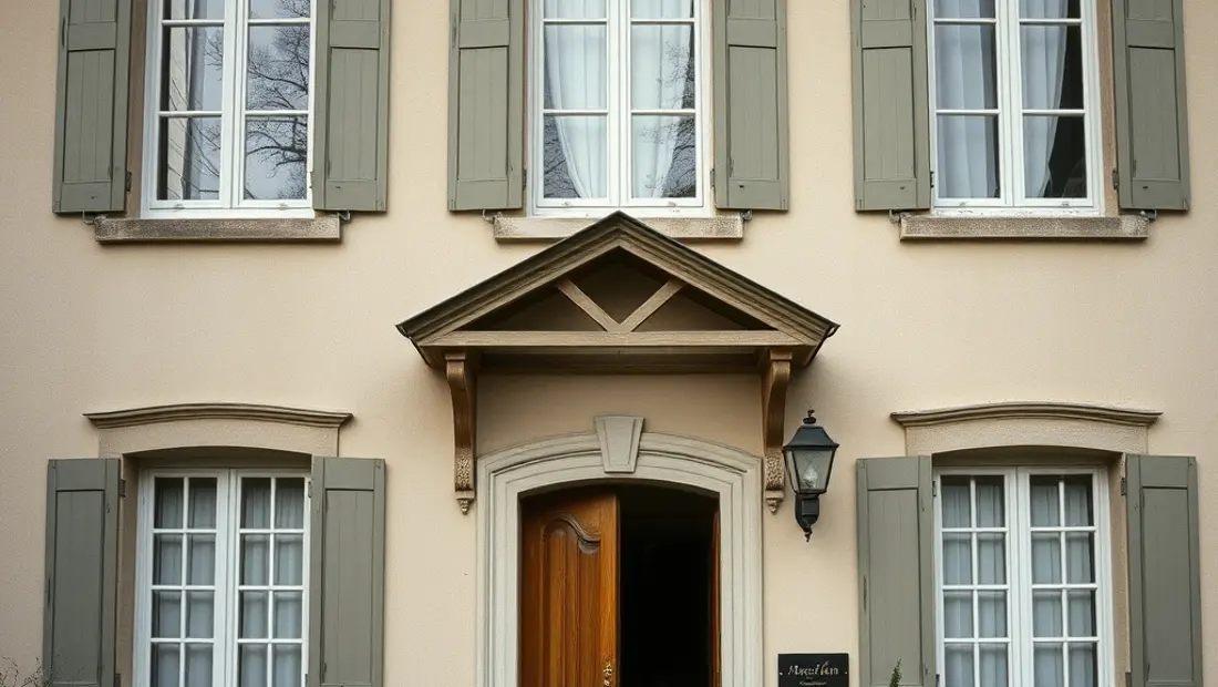 La façade de la maison Robert Tatin détaillée